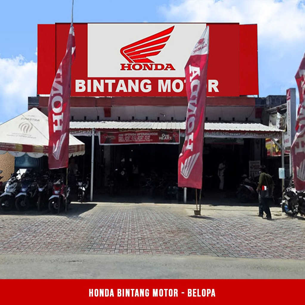 Dealer Motor Honda Resmi Bintang Motor Belopa