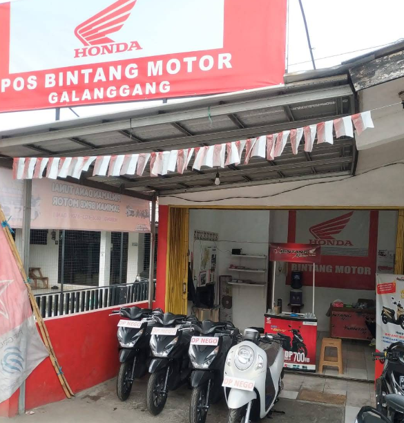 Pos Honda Bintang Motor Galanggang