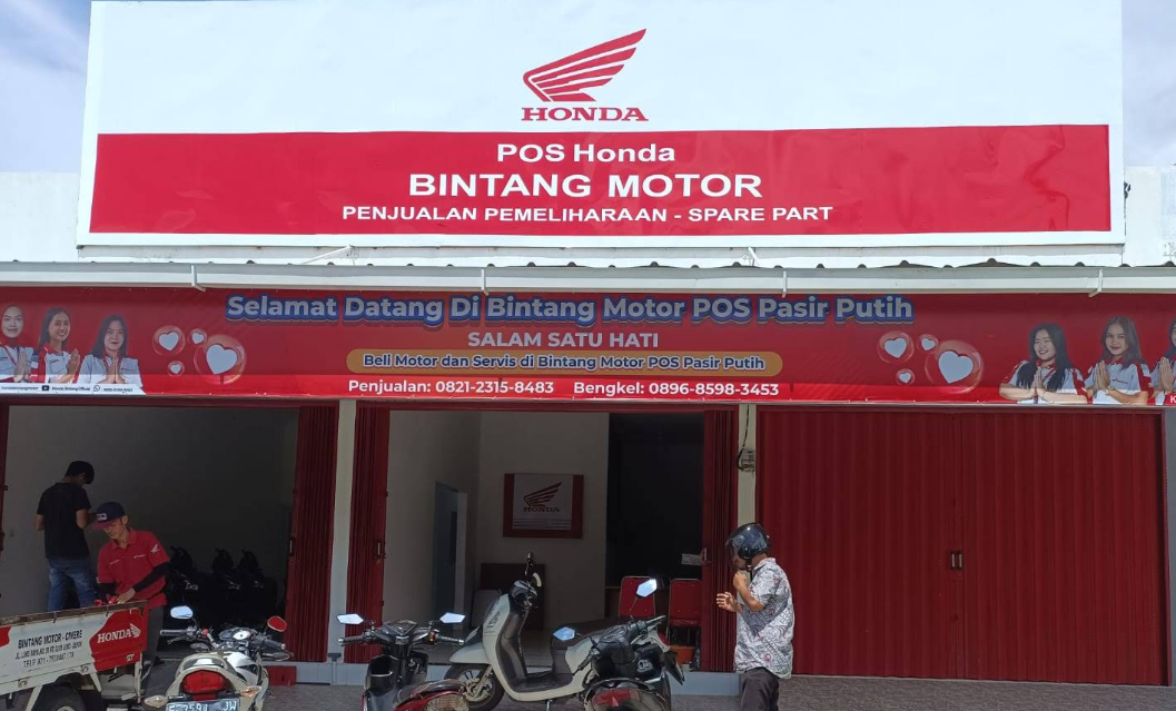 Pos Honda Bintang Motor Pasir Putih