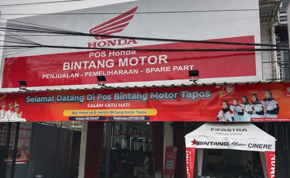 Pos Honda Bintang Motor Tapos