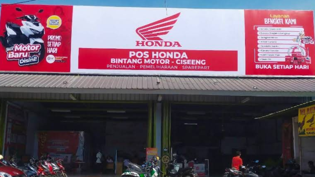 Pos Honda Bintang Motor Ciseeng