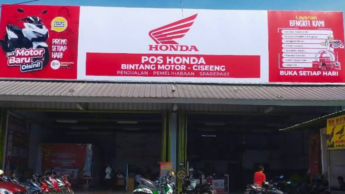 Pos Honda Bintang Motor Ciseeng
