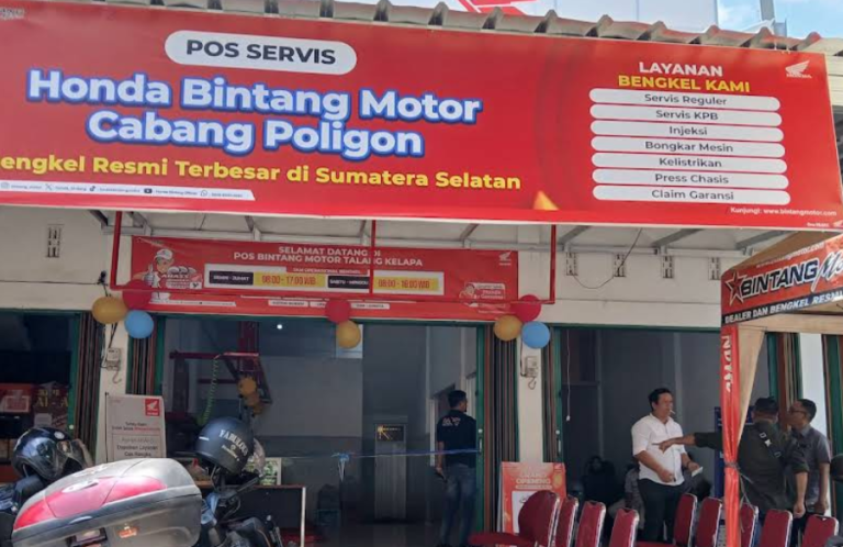 Pos Honda Bintang Motor Talang Kelapa