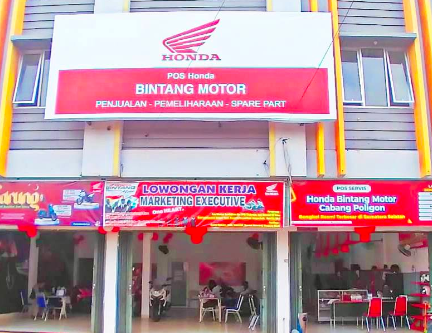 Pos Honda Bintang Motor Sako