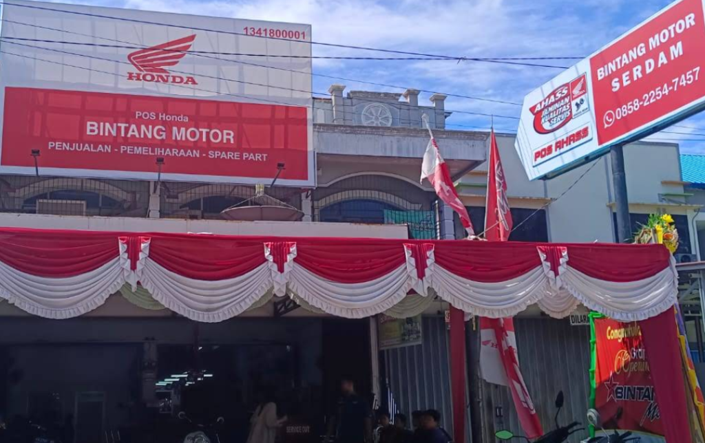 Pos Honda Bintang Motor Serdam