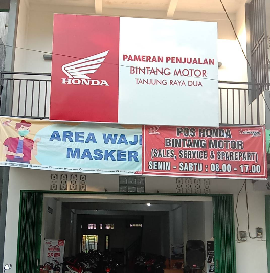 Pos Honda Bintang Motor Tanjung Raya