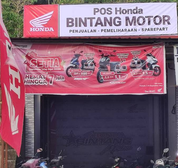 Pos Honda Bintang Motor Makale